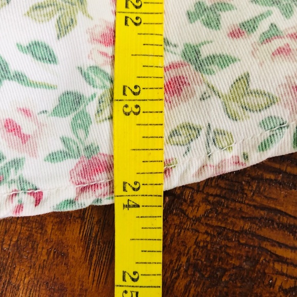 VINTAGE 90s Floral sleeveless top - Picture 11 of 11